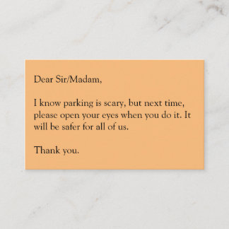 目を開ける 名刺