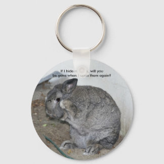 目を隠す キーホルダー