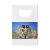 目を離さないで！ クレジットカード栓抜き (裏面)