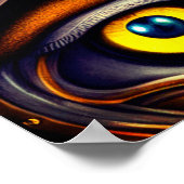 目アート ポスター (角)