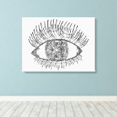 目インスパイア6 キャンバスプリント (インサイチュ (ウッドフロア))