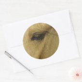 目ウマ科の ラウンドシール (封筒)