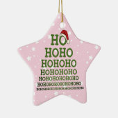 目カスタム図ユーモア | アイドクパーソナライズされたター セラミックオーナメント (右)