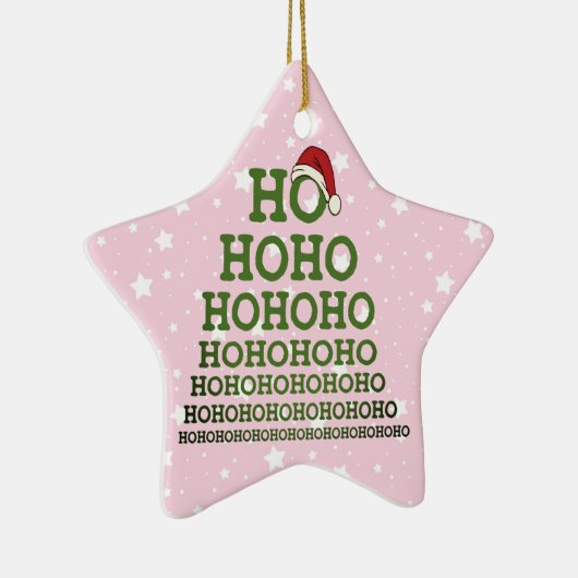 目カスタム図ユーモア | アイドクパーソナライズされたター セラミックオーナメント (右)