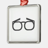 目ガラス メタルオーナメント (左)