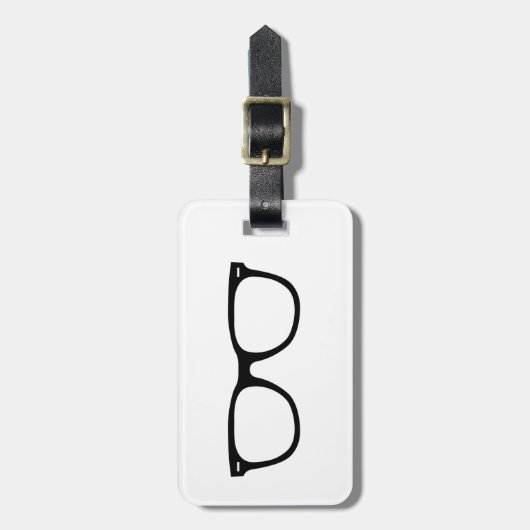 目ガラス ラゲッジタグ (正面縦)