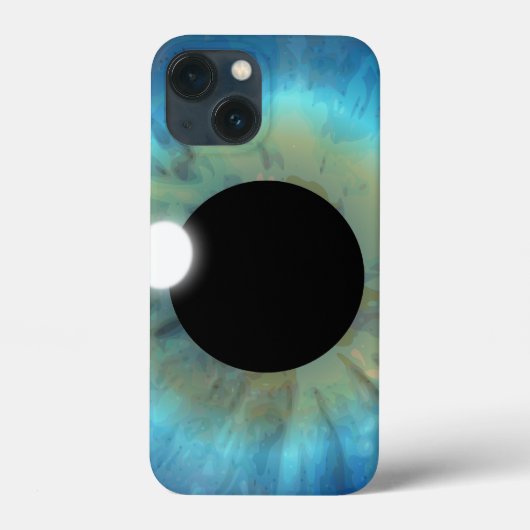 目クールのアイリス瞳孔を閉じる Case-Mate iPhoneケース (裏面)
