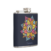 目サイケデリックの花 – アーカラフルト フラスク (右)