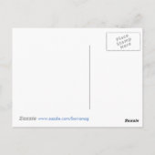 目サイケデリック風変わりの不トリップ(幻覚体験)のような吉 ポストカード (裏面)