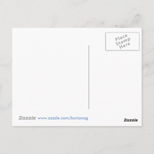 目サイケデリック風変わりの不トリップ(幻覚体験)のような吉 ポストカード (裏面)