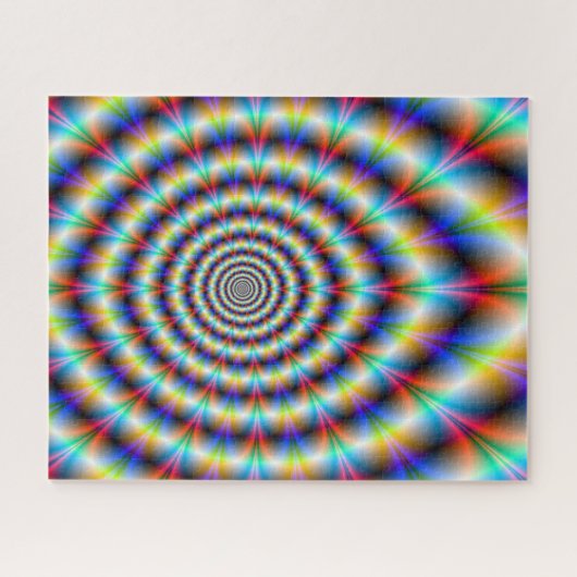 目サイケデリック ジグソーパズル (横)