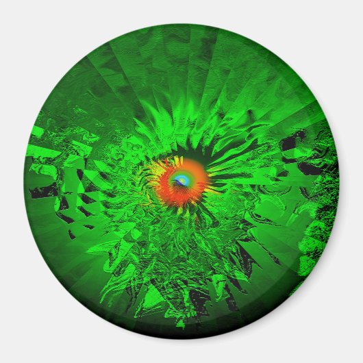 目サイケデリック..... マグネット (正面)