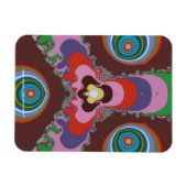 目サイケデリック マグネット (横)