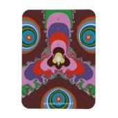 目サイケデリック マグネット (縦)