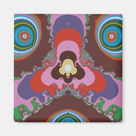 目サイケデリック マグネット (正面)