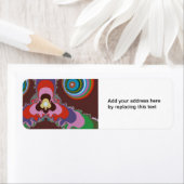 目サイケデリック ラベル (インサイチュ)