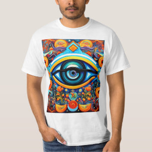 目サイケデリック Tシャツ