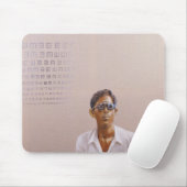 目テスト3 Medinipurインド マウスパッド (マウス)