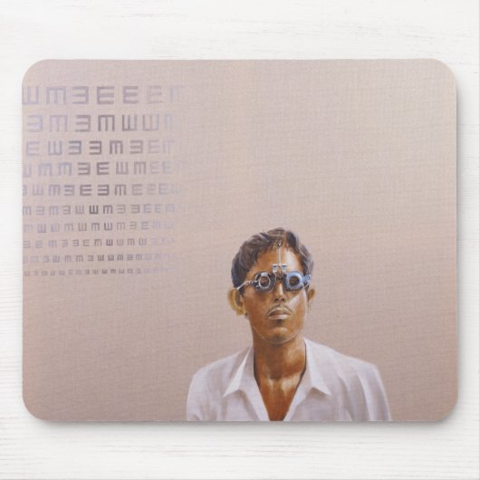 目テスト3 Medinipurインド マウスパッド (正面)