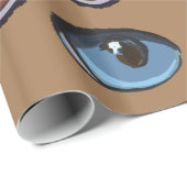 目パターン ラッピングペーパー (ロールコーナー)