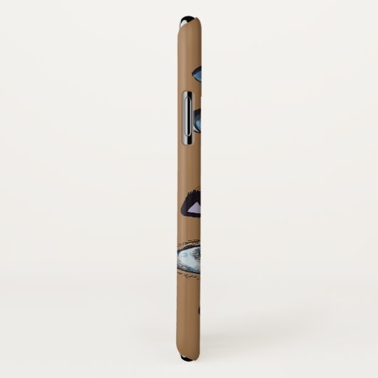 目パターン Case-Mate iPhoneケース (裏面/右)