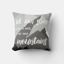 目パーソナライズされたを覚ますと寝なさい クッション