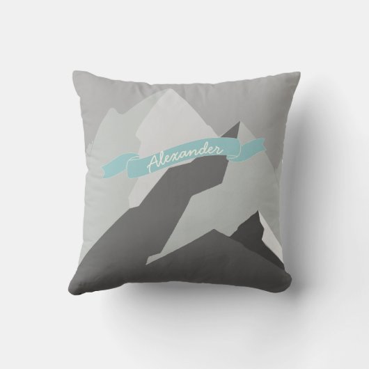 目パーソナライズされたを覚ますと寝なさい クッション (裏面)