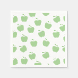 目フェイクの素朴赤ちゃんシャワーのクラフトApple スタンダードカクテルナプキン