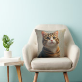 目付きキャットクッかわいらしション クッション (椅子)