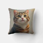 目付きキャットクッかわいらしション クッション (裏面)