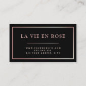 目付けモダンプロフェッショナル 名刺 (裏面)