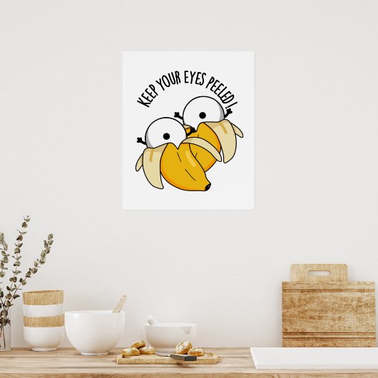 目保が剥おもしろいがれ ポスター (キッチン)