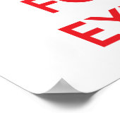 目保のグラフに集中 ポスター (角)