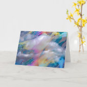 目先の色 カード (黄色い花)