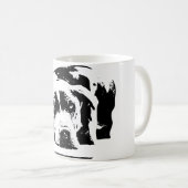 目失ったの前で コーヒーマグカップ (正面右)