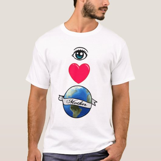 目愛大地 Tシャツ (正面)
