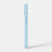 目指す人生を勝ち取れ - ロイヤルライオンクラウン iPhone 15ケース (左側面)