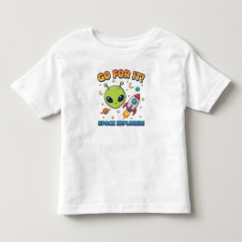 目指せ！宇宙探検家 トドラーTシャツ