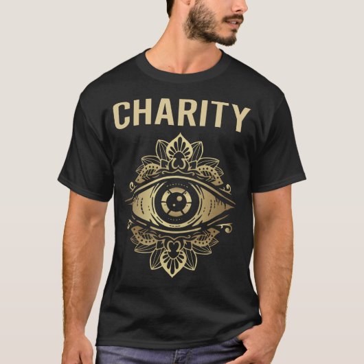 目撃チャリティー Tシャツ (正面)