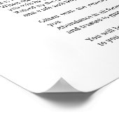 目撃ペースセッター人生勇気付けられる詩人 ポスター (角)