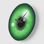 目時計 ラージ壁時計 (傾斜)