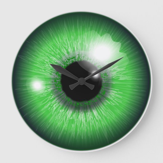 目時計 ラージ壁時計 (正面)