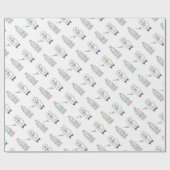 目検査(検眼医) ラッピングペーパー (フラット)