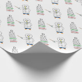 目検査(検眼医) ラッピングペーパー (角)