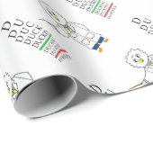 目検査(検眼医) ラッピングペーパー (ロールコーナー)