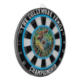 目標とする森林のアートワーク ダーツボード (正面左)