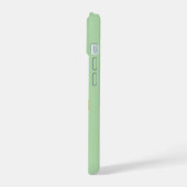 目標に集中せよ Sage Green モチベーショナルiPhone iPhone 15ケース (左側面)