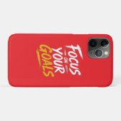 目標に集中 モチベーション Case-Mate iPhoneケース (裏面(横))