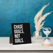 目標を追え、女を追うな - ジム、ハッスル、成功 フォトプラーク (インサイチュ)