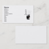 目標を高く持って下さい。 カーテンを使用して下さい 名刺 (正面/裏面)